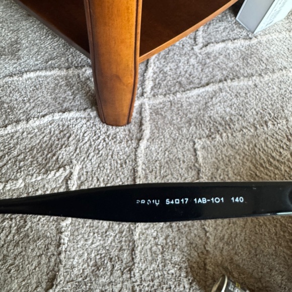 Prada Black Glasses Cat-Eye Style - Picture 7 of 8